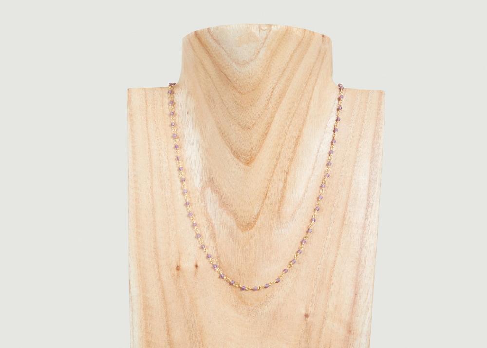 L'exception Collier Nadee Violet Wildstone Paris