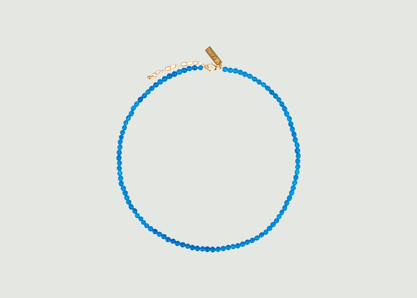 l'exception Collier Quartz Bleu Wilhelmina Garcia