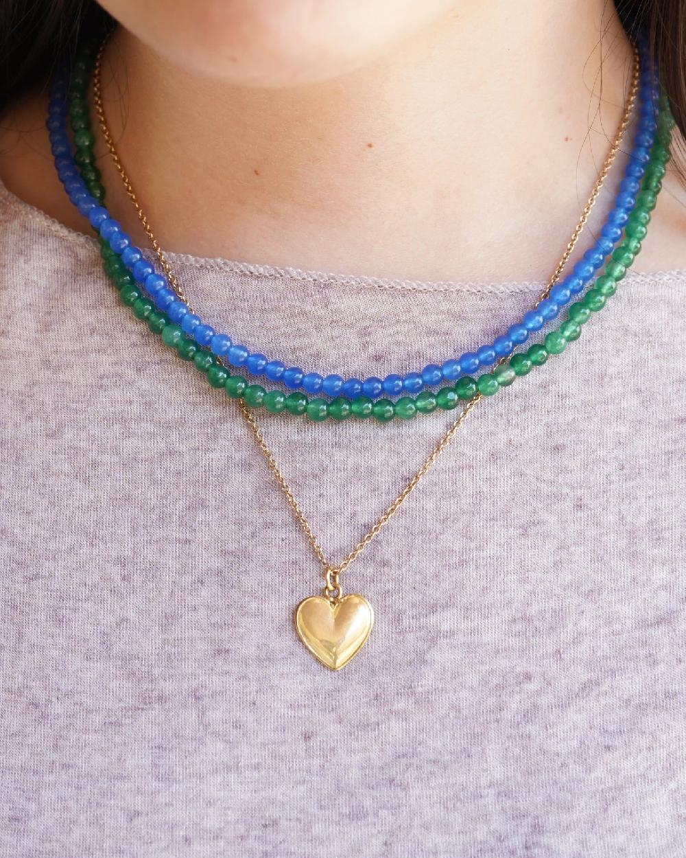 L'exception Collier Quartz Vert Wilhelmina Garcia