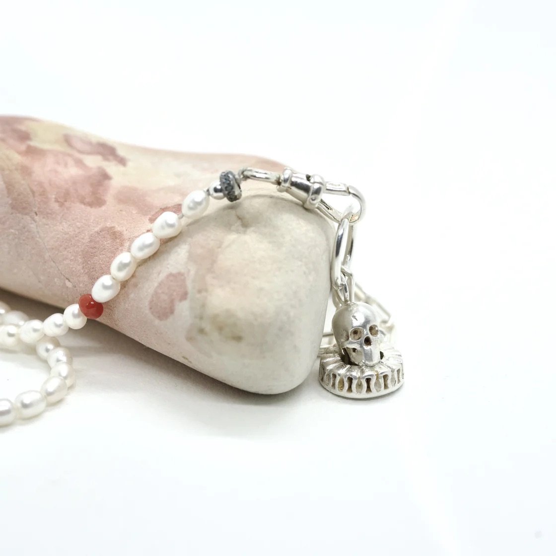 L'exception Collier Thanatos Argent Maison Vanité