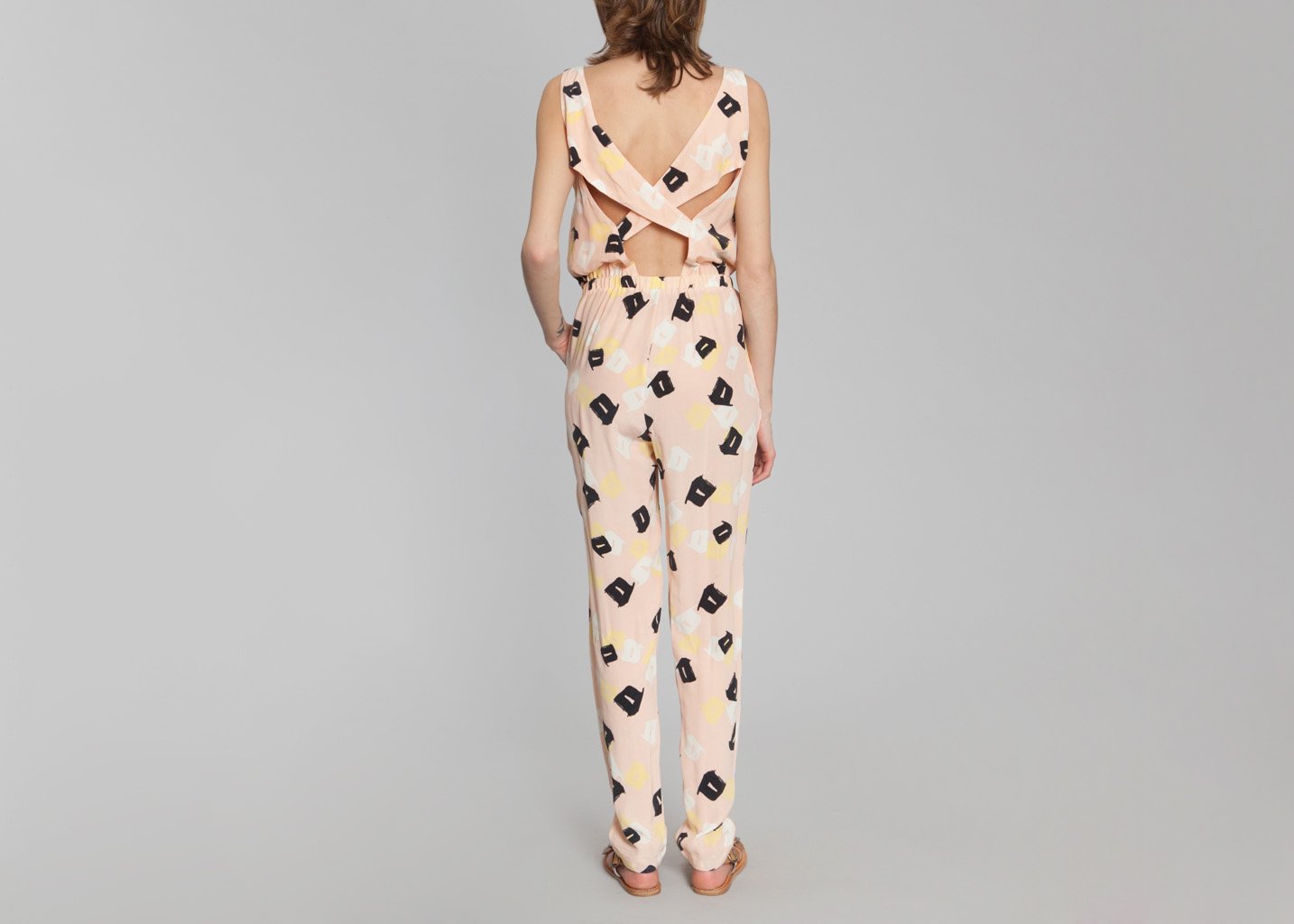 L'exception Combi Salomé Pêche Dress Gallery