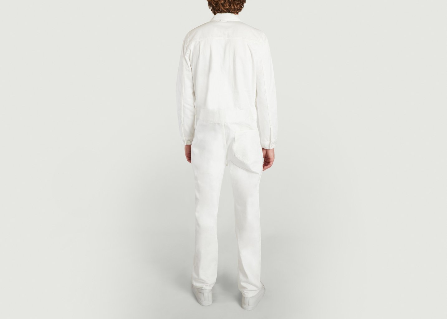 L'exception Combinaison En Jean Blanc M.C. Overalls