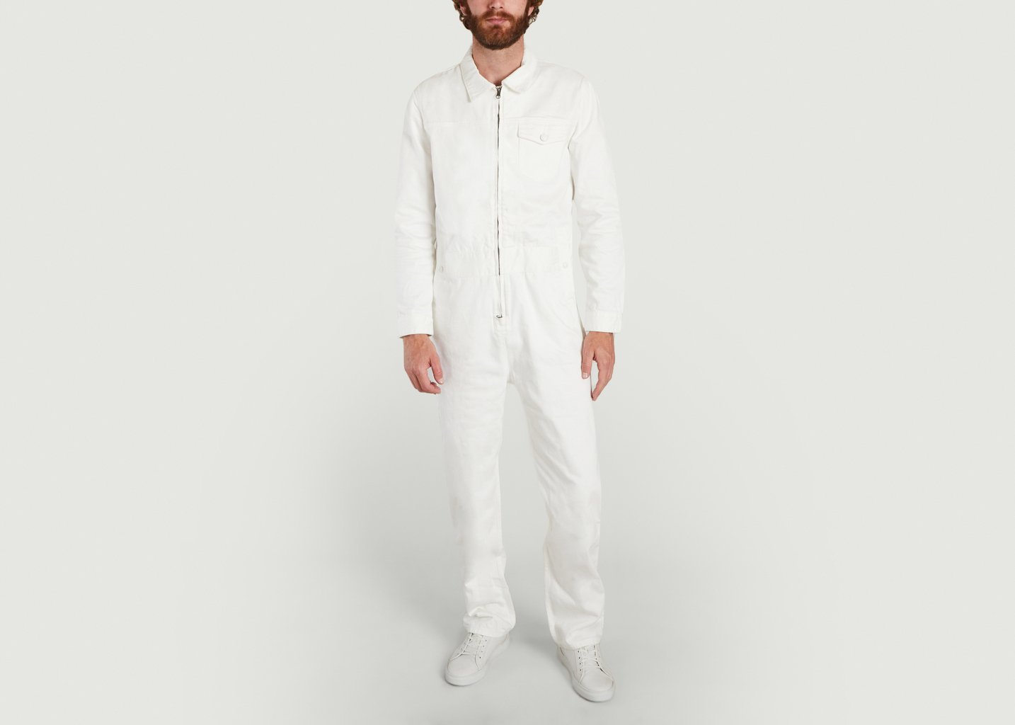 l'exception Combinaison en jean Blanc M.C. Overalls