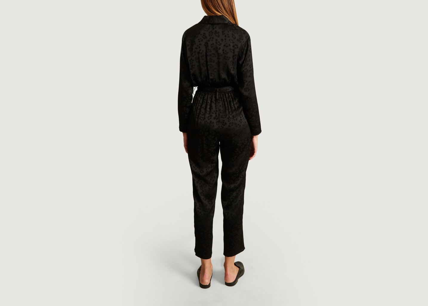 L'exception Combinaison Jacquard Noir Tara Jarmon