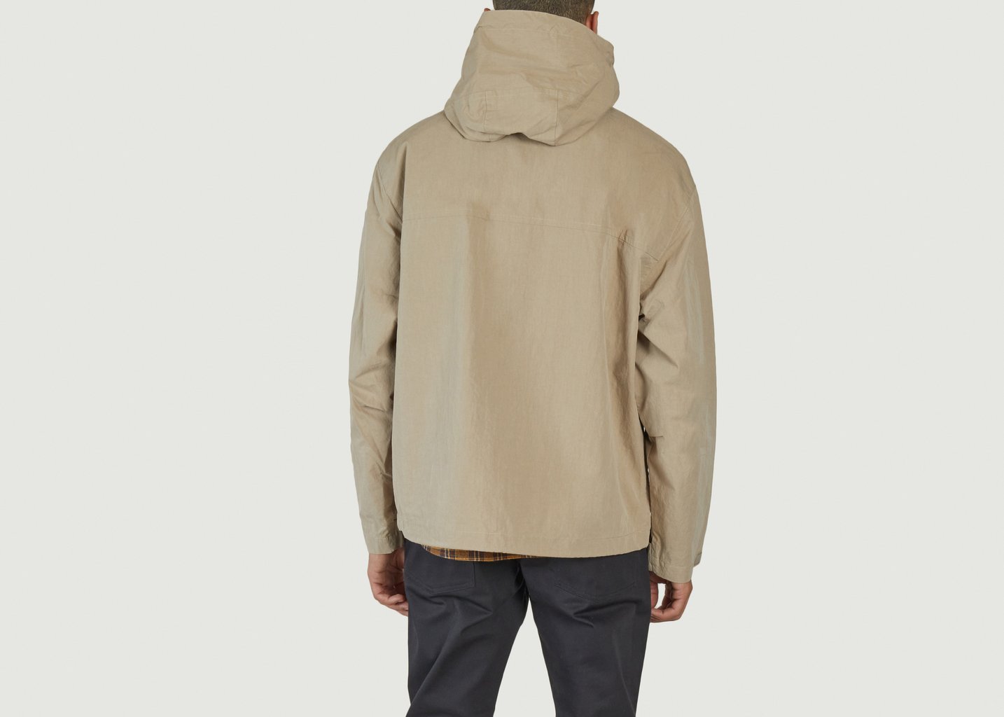 L'exception Coupe Vent En Coton Beige Gant