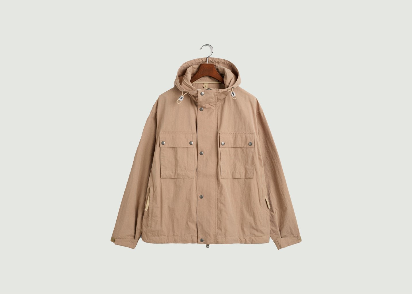 l'exception Coupe Vent en Coton Beige Gant