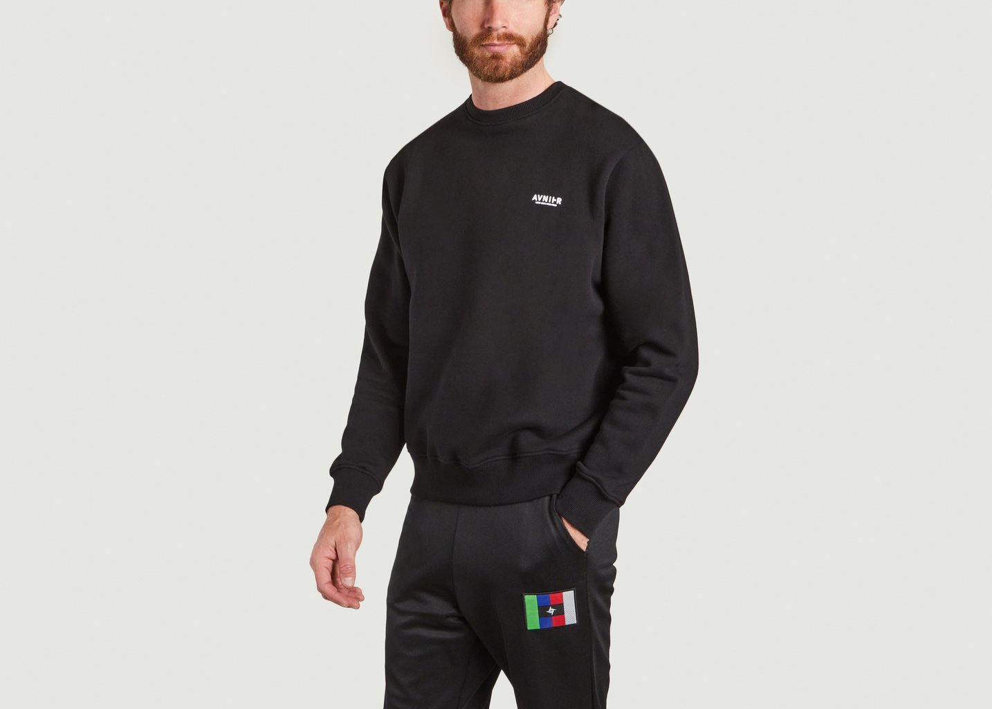 L'exception Crewneck Encore Black V2 Noir AVNIER