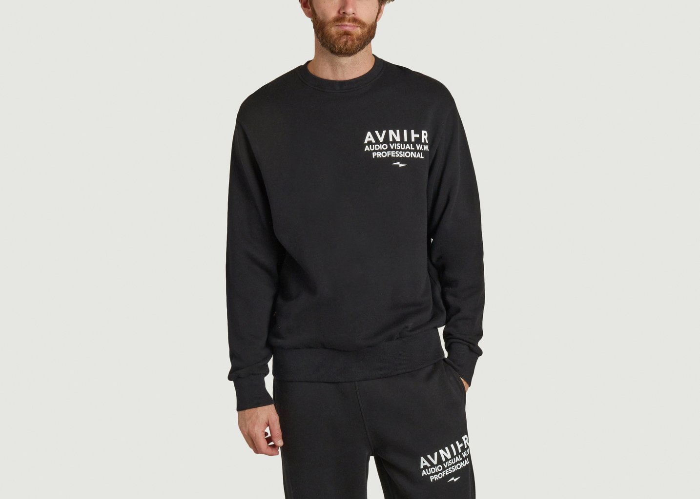 L'exception Crewneck Encore Black V3 Noir AVNIER