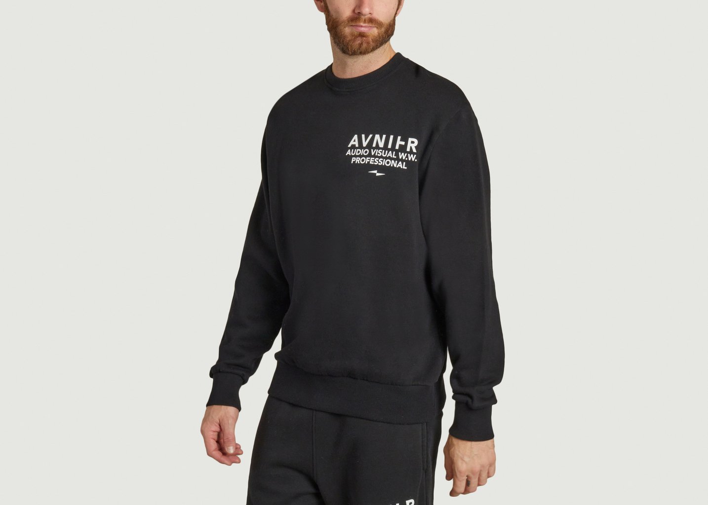 L'exception Crewneck Encore Black V3 Noir AVNIER