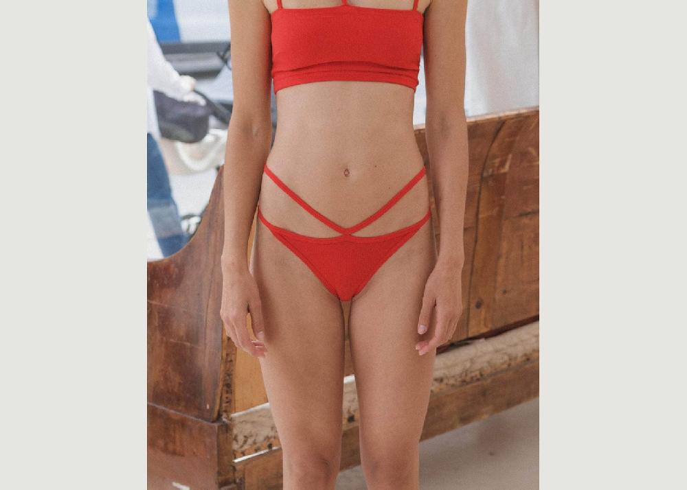 l'exception Culotte Nida Rouge Baserange