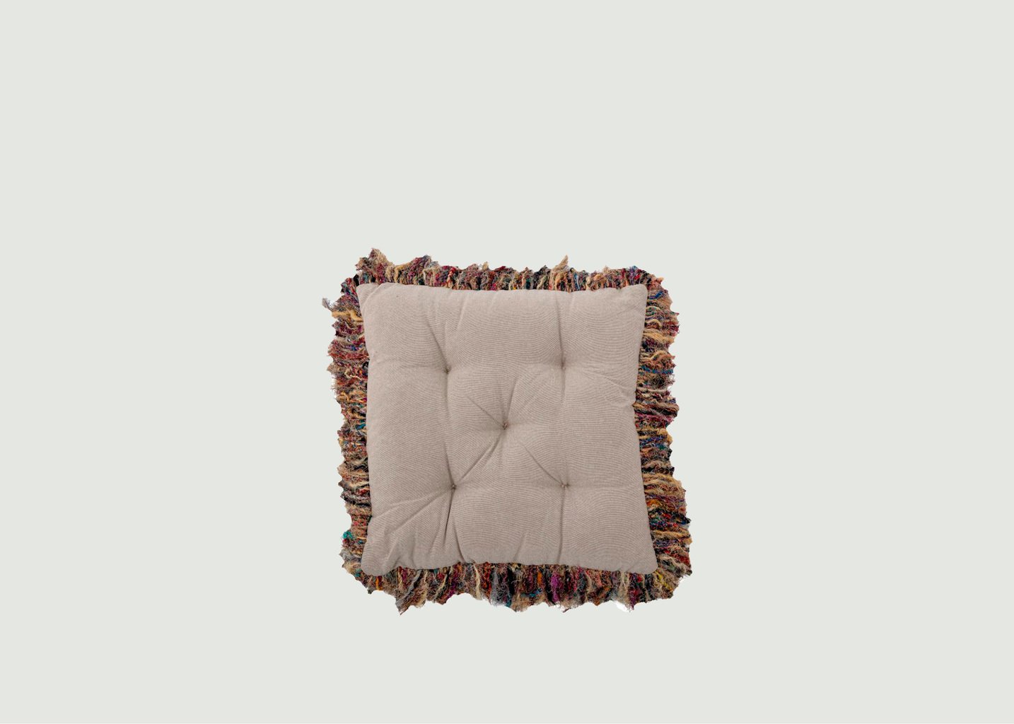 L'exception Darko Coussin Blanc Bloomingville