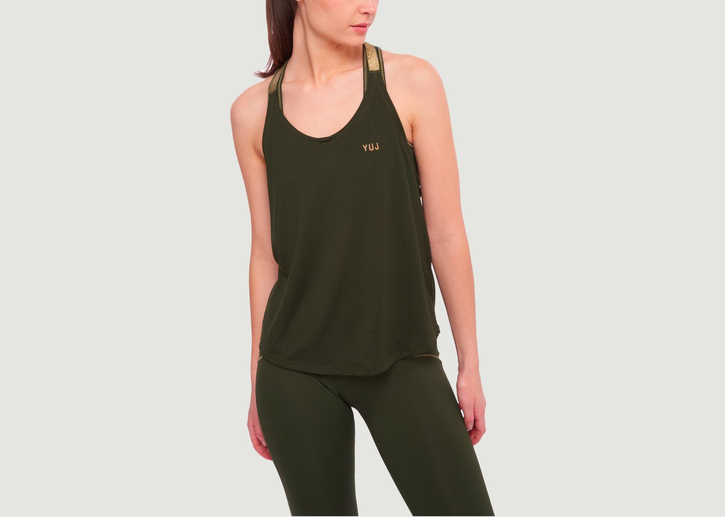 l'exception Débardeur Leotee Khaki YUJ Paris