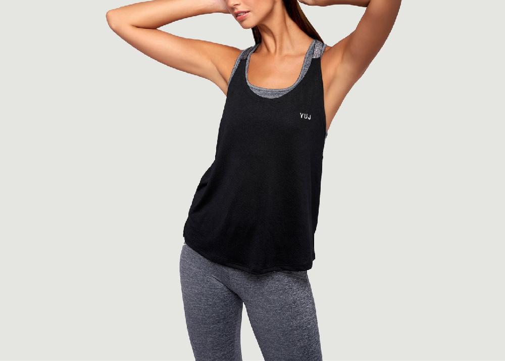 l'exception Débardeur Leotee Noir YUJ Paris