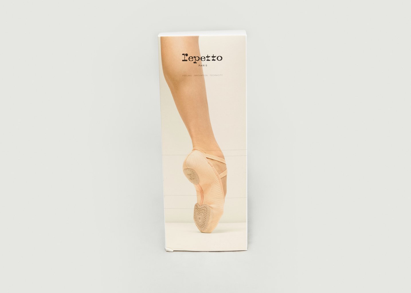 L'exception Demi Pointe Tricottée Noir Repetto