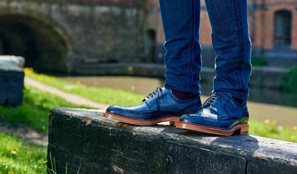 L'exception Derbies Bailey Bleu Barker Shoes