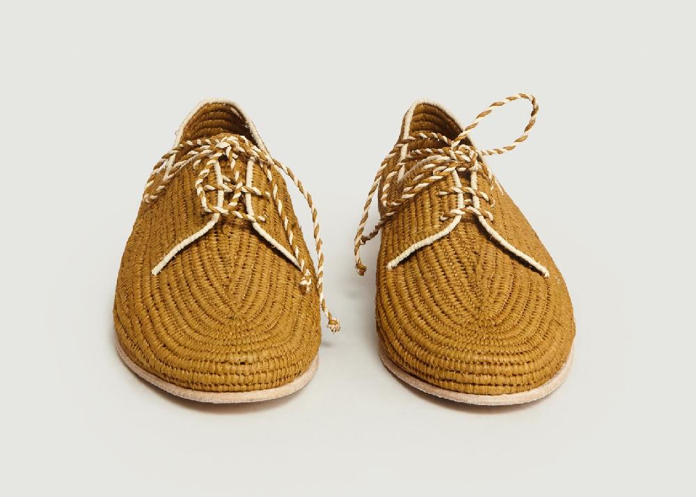 L'exception Derbies Bonnie Khaki Yvonne Waska