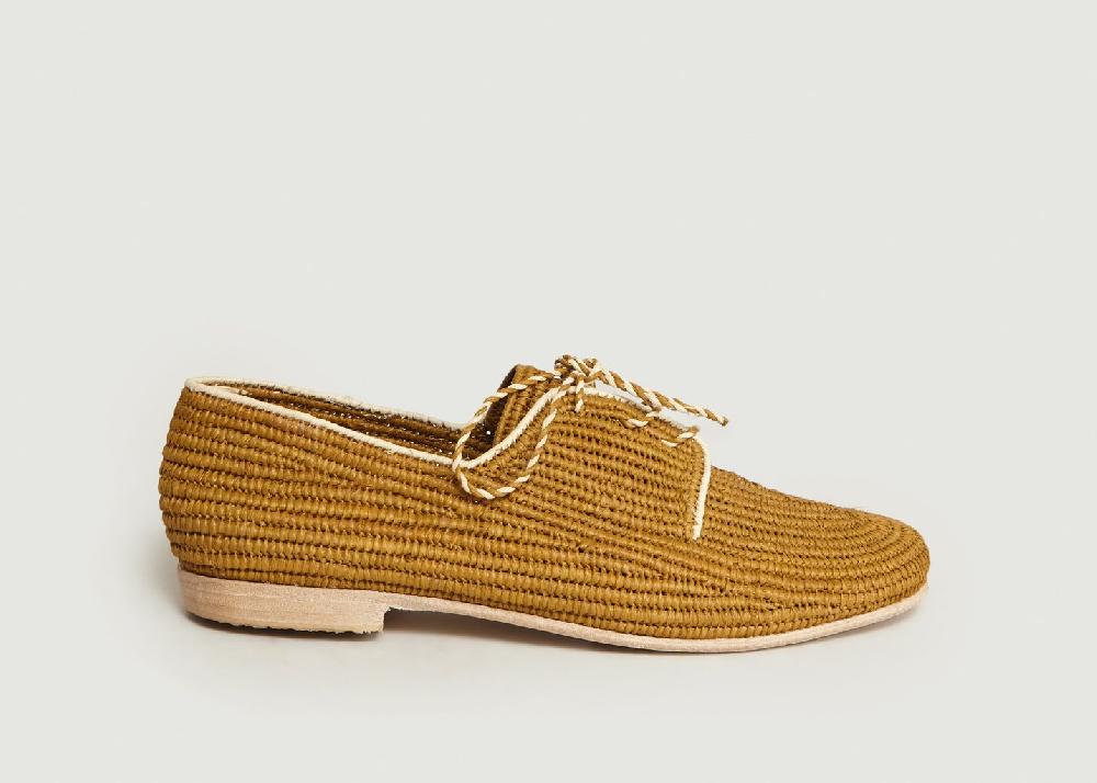 L'exception Derbies Bonnie Khaki Yvonne Waska