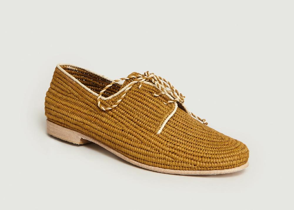 l'exception Derbies Bonnie Khaki Yvonne Waska