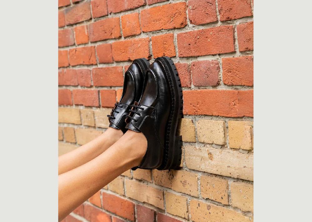 L'exception Derbies Daniella Noir Maison Toufet