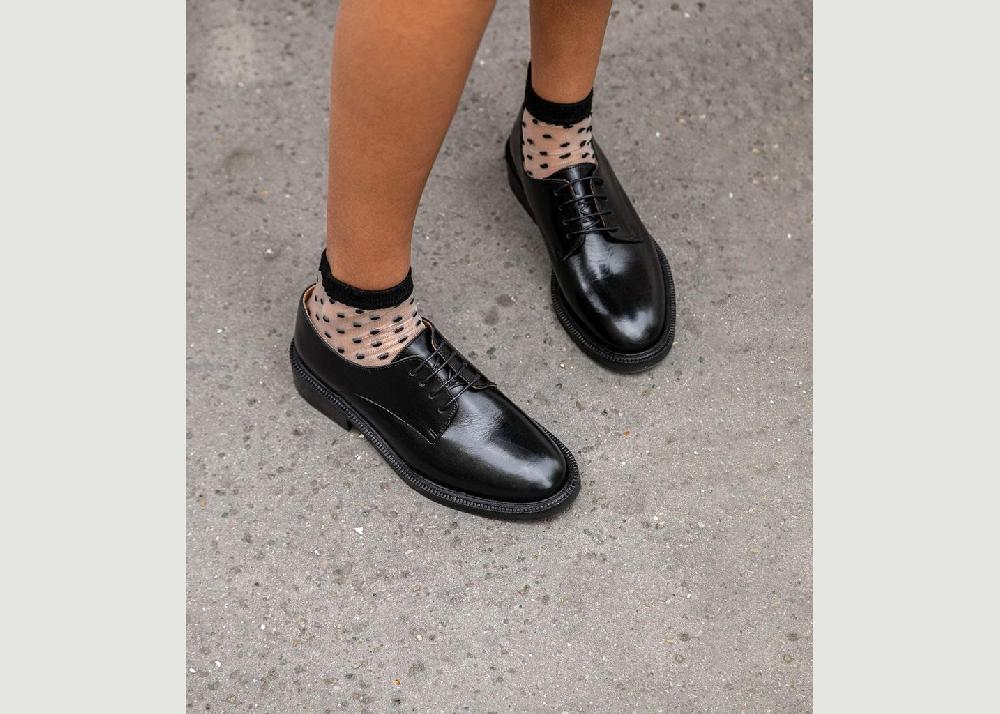 L'exception Derbies Doriane Noir Maison Toufet