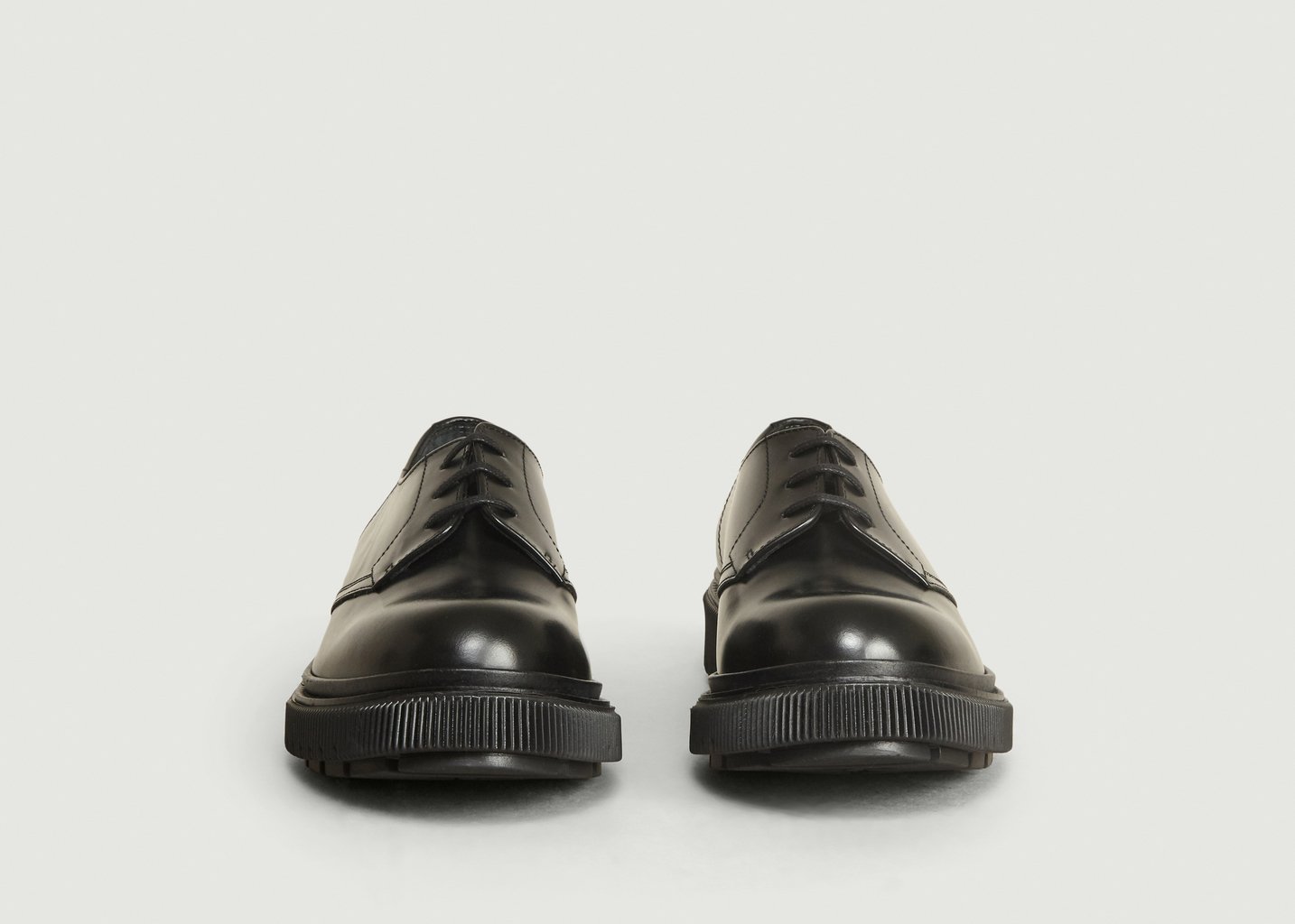 L'exception Derbies En Cuir Type 132 Noir Adieu