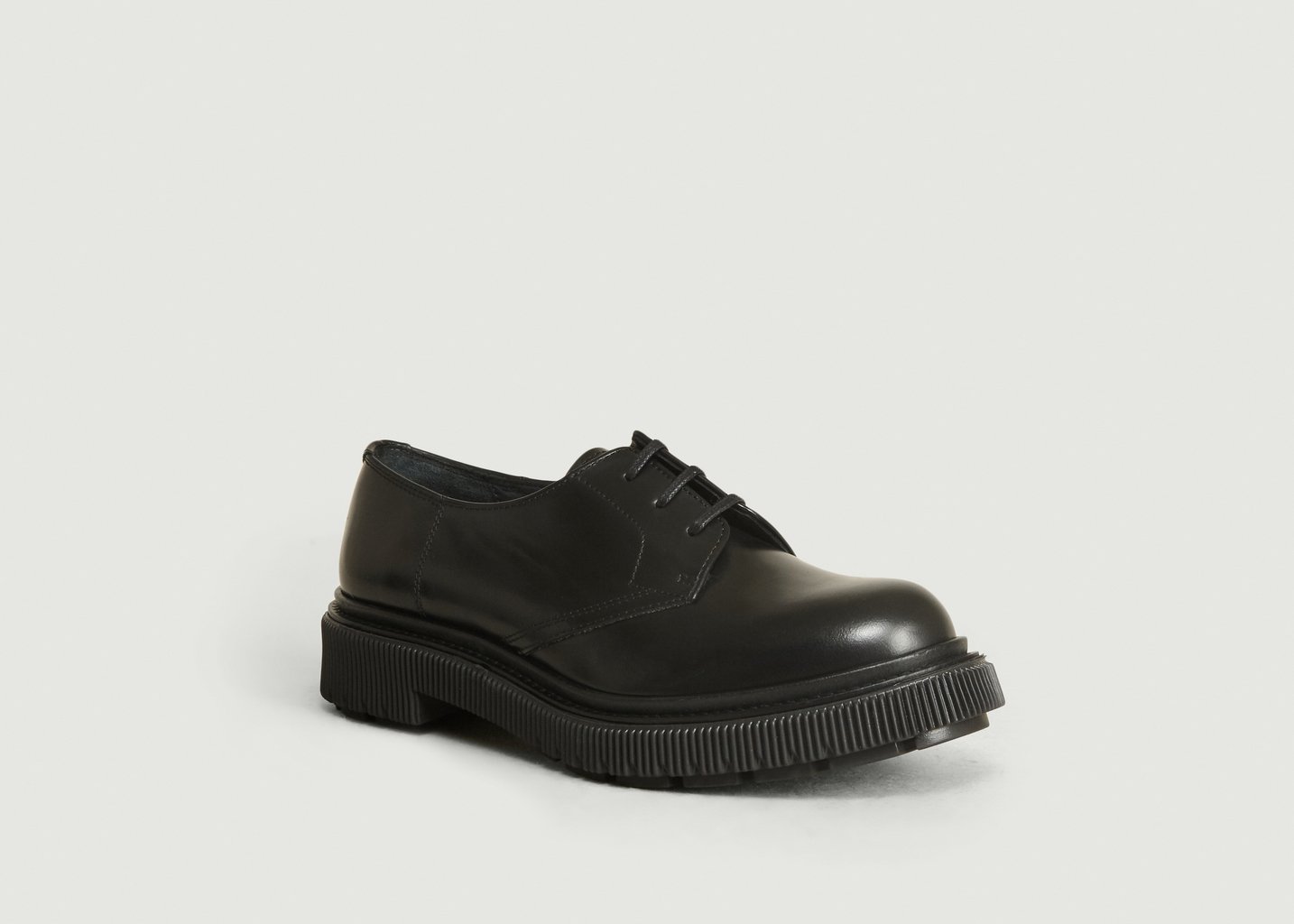 l'exception Derbies En Cuir Type 132 Noir Adieu