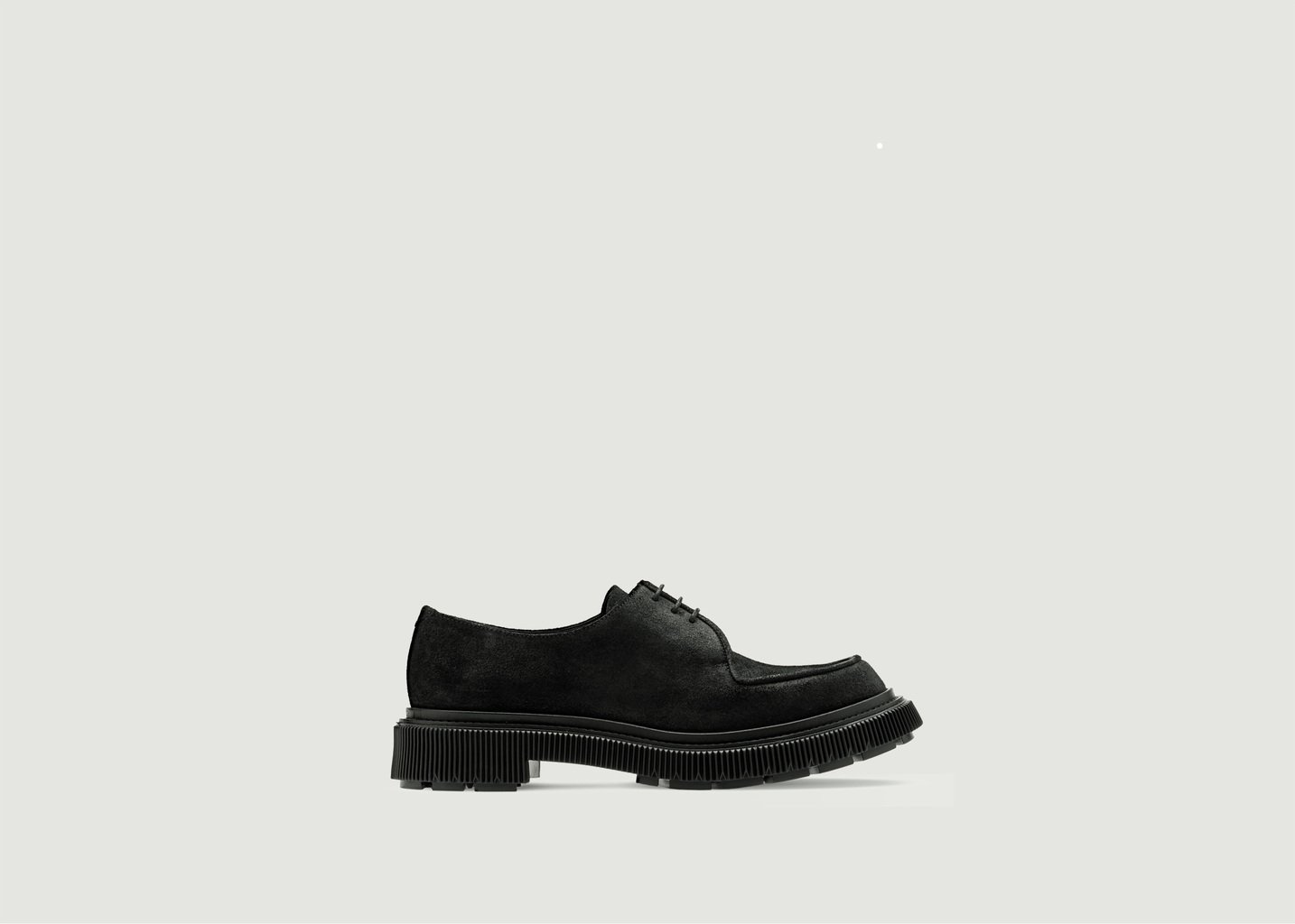 l'exception Derbies en daim Type 124 Noir Adieu