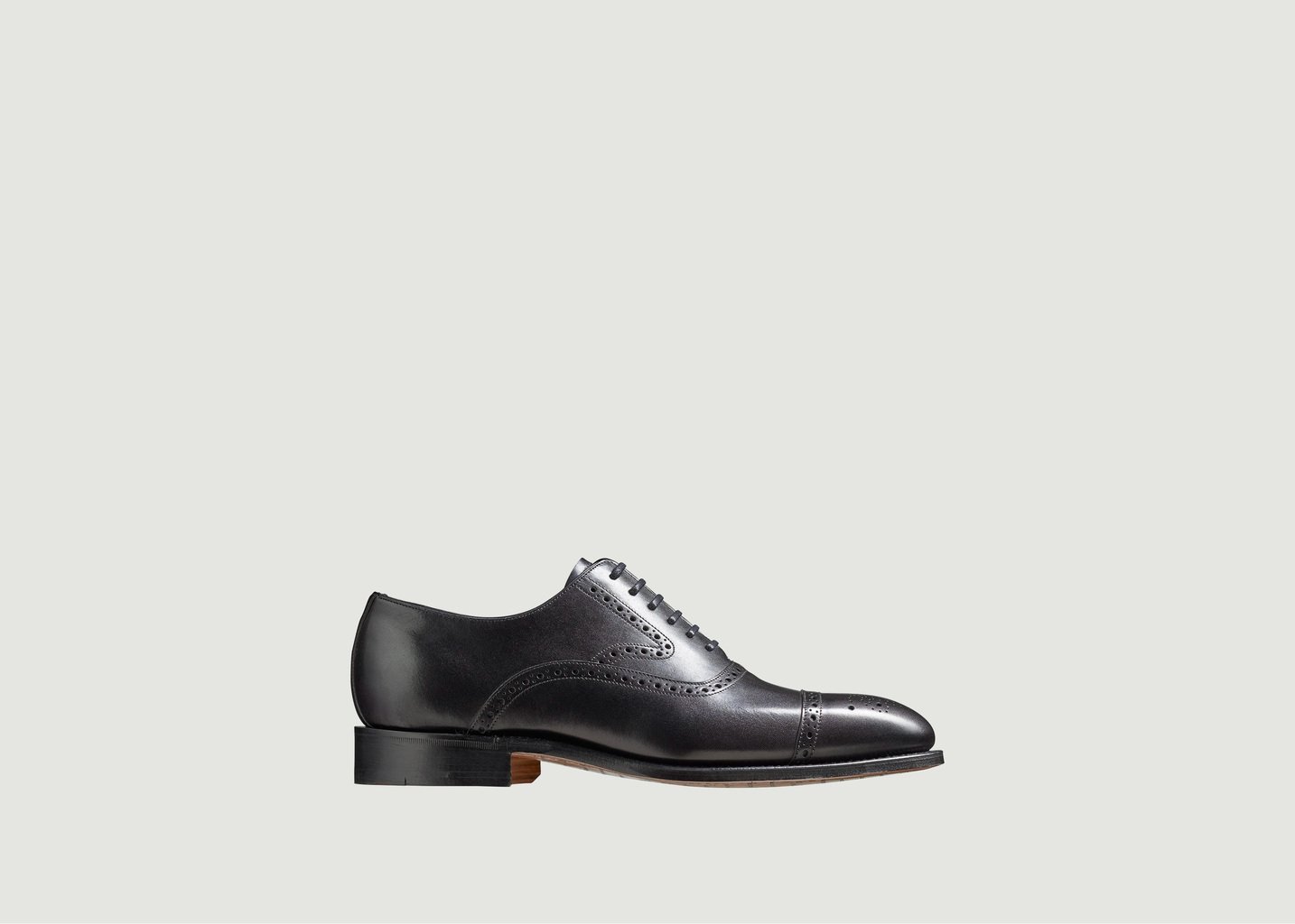 L'exception Derbies Lerwick Noir Barker Shoes