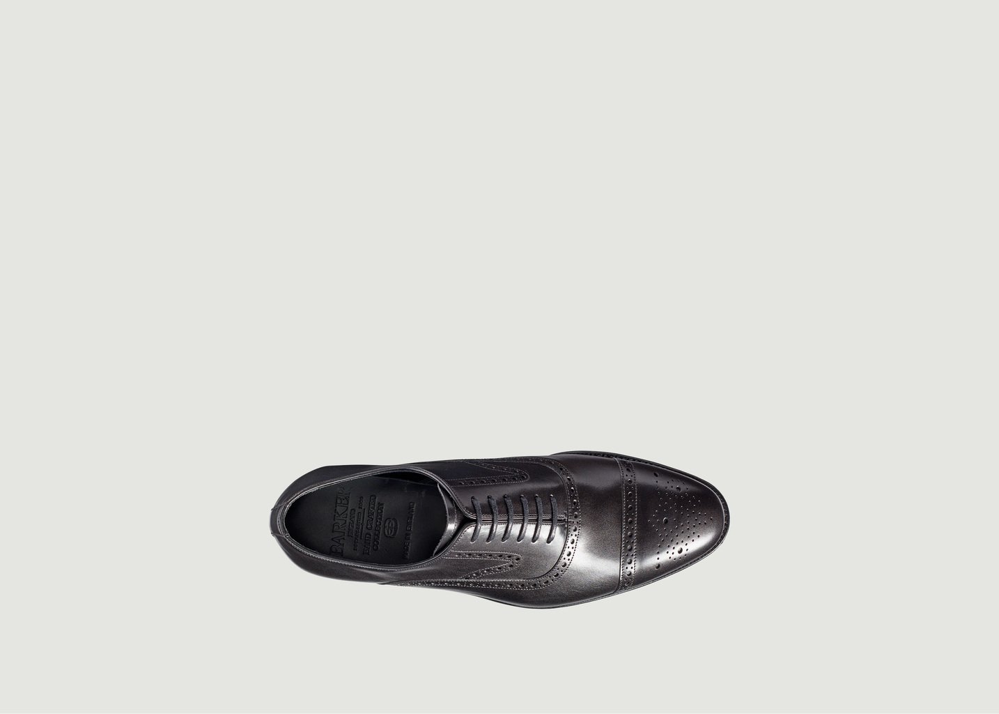 L'exception Derbies Lerwick Noir Barker Shoes