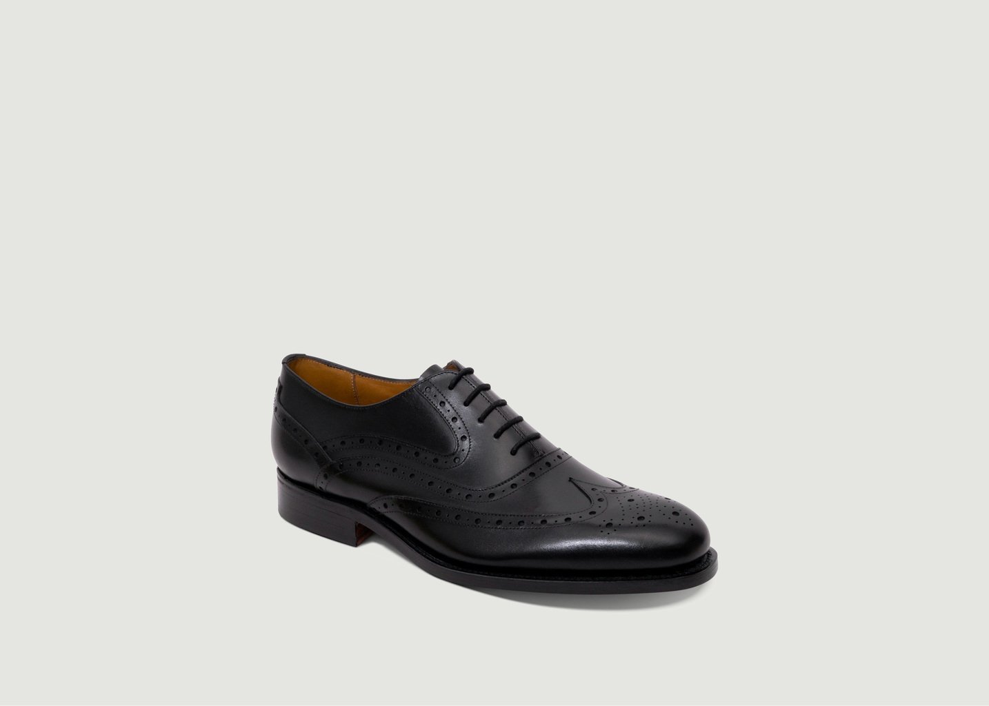 l'exception Derbies Liffey Noir Barker Shoes