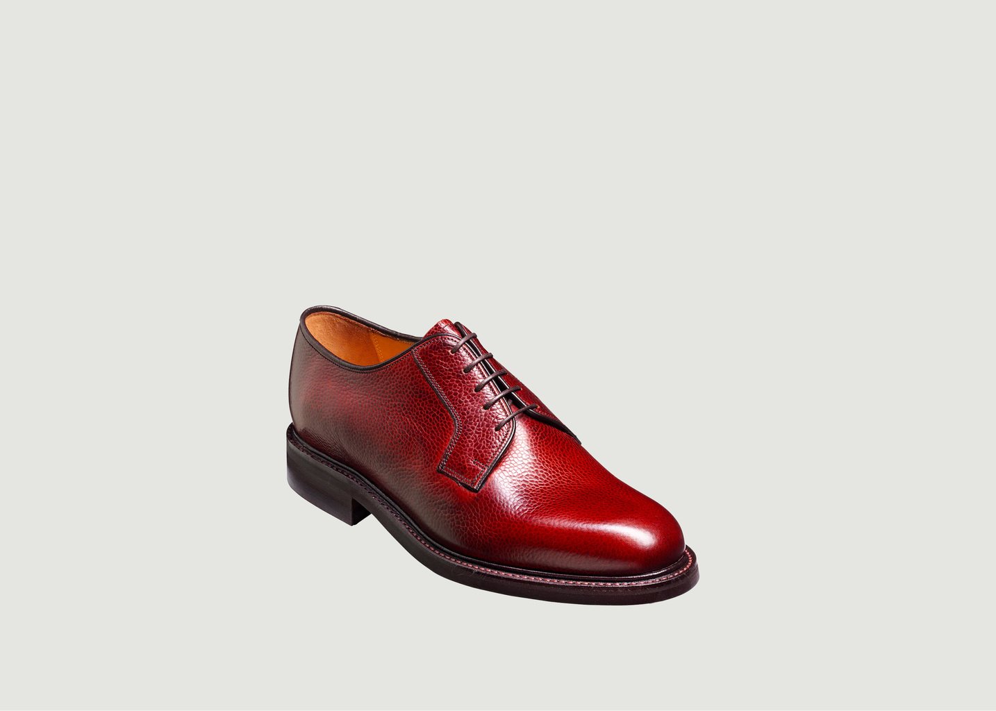 l'exception Derbies Nairn Rouge Foncé Barker Shoes