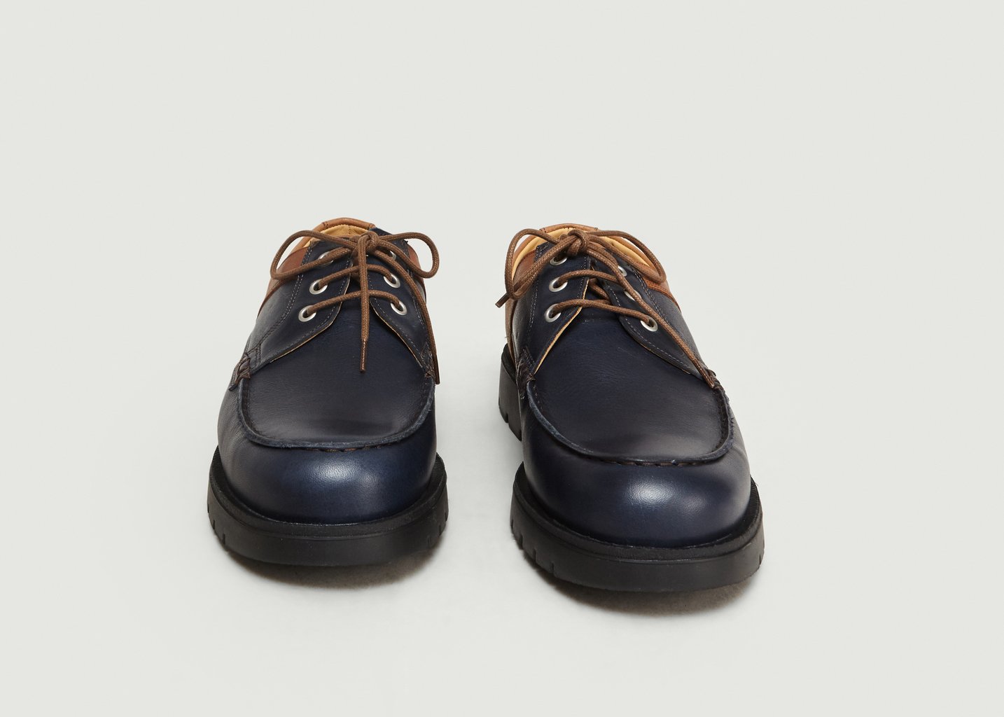 L'exception Derbies Parlo Bleu Marine Kleman