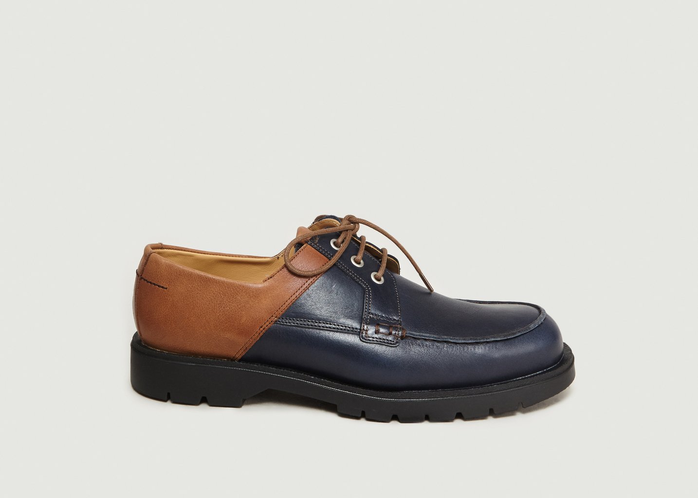 L'exception Derbies Parlo Bleu Marine Kleman