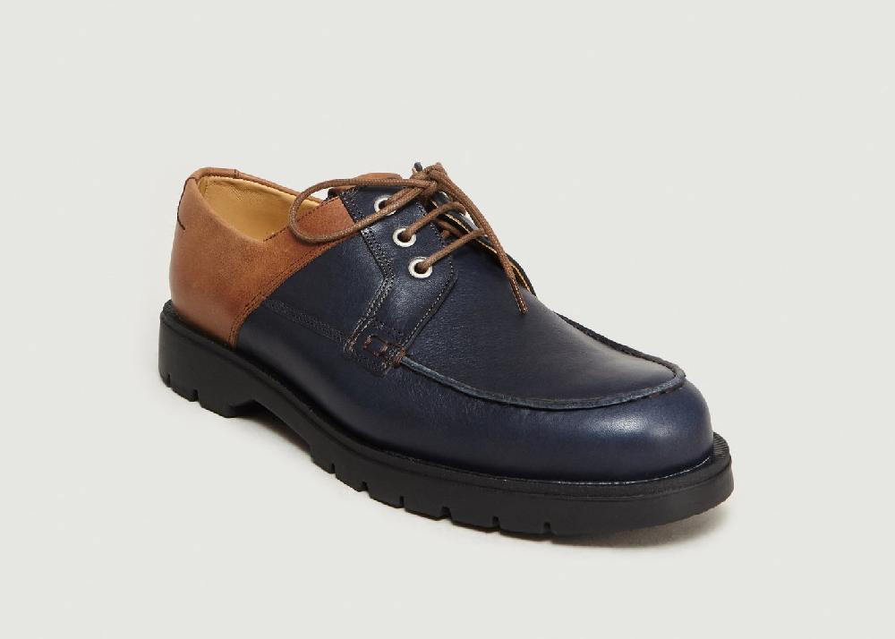 l'exception Derbies Parlo Bleu Marine Kleman