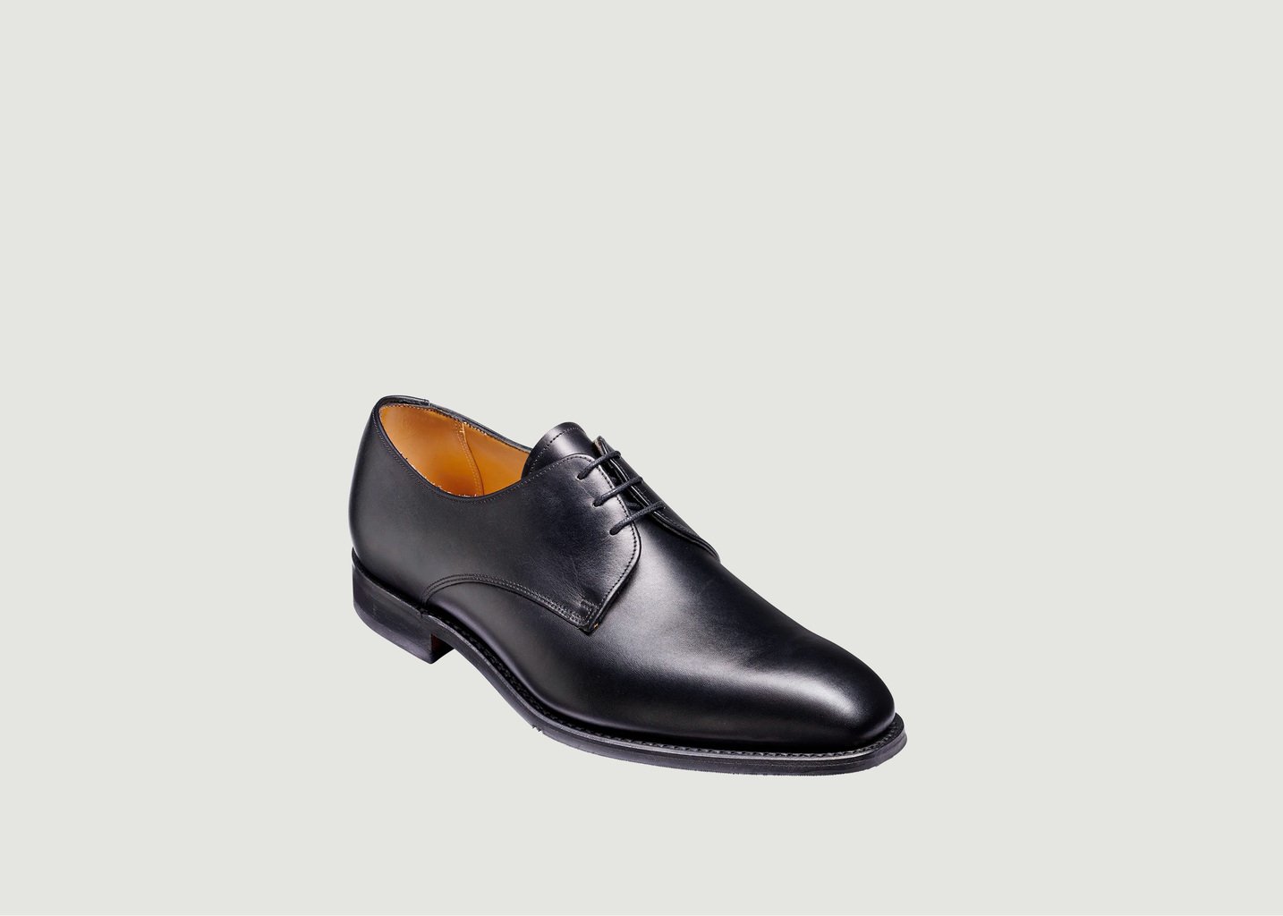 l'exception Derbies St. Austell Noir Barker Shoes