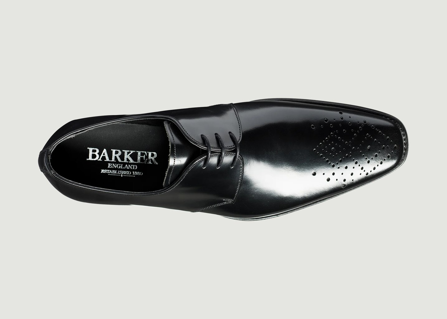 L'exception Derby Darlington Noir Barker Shoes