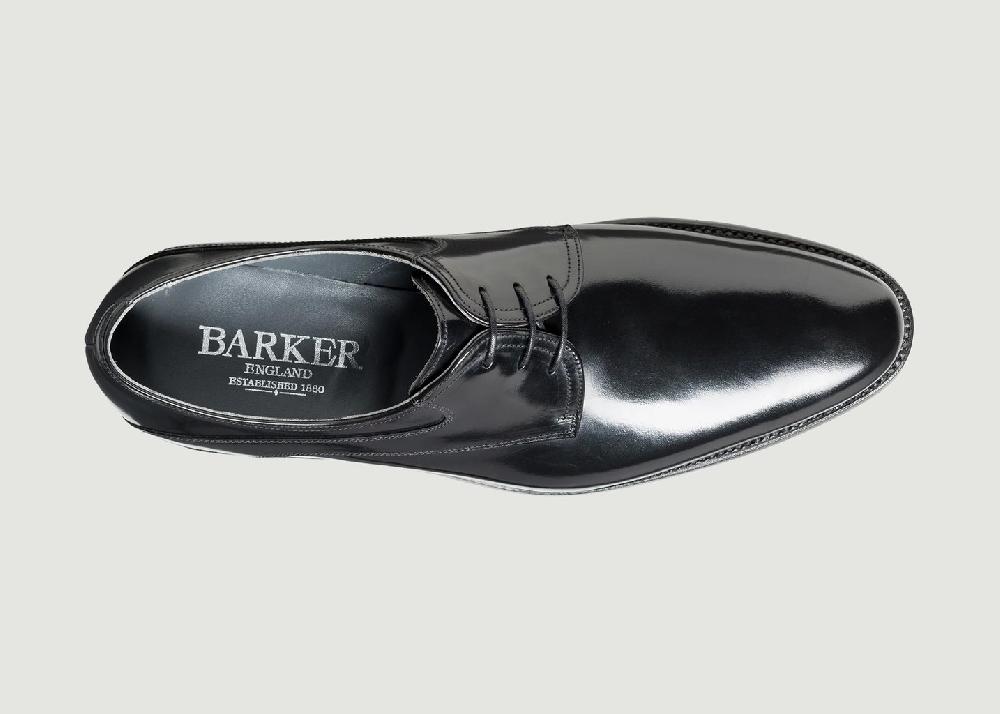 L'exception Derby Wickham Noir Barker Shoes