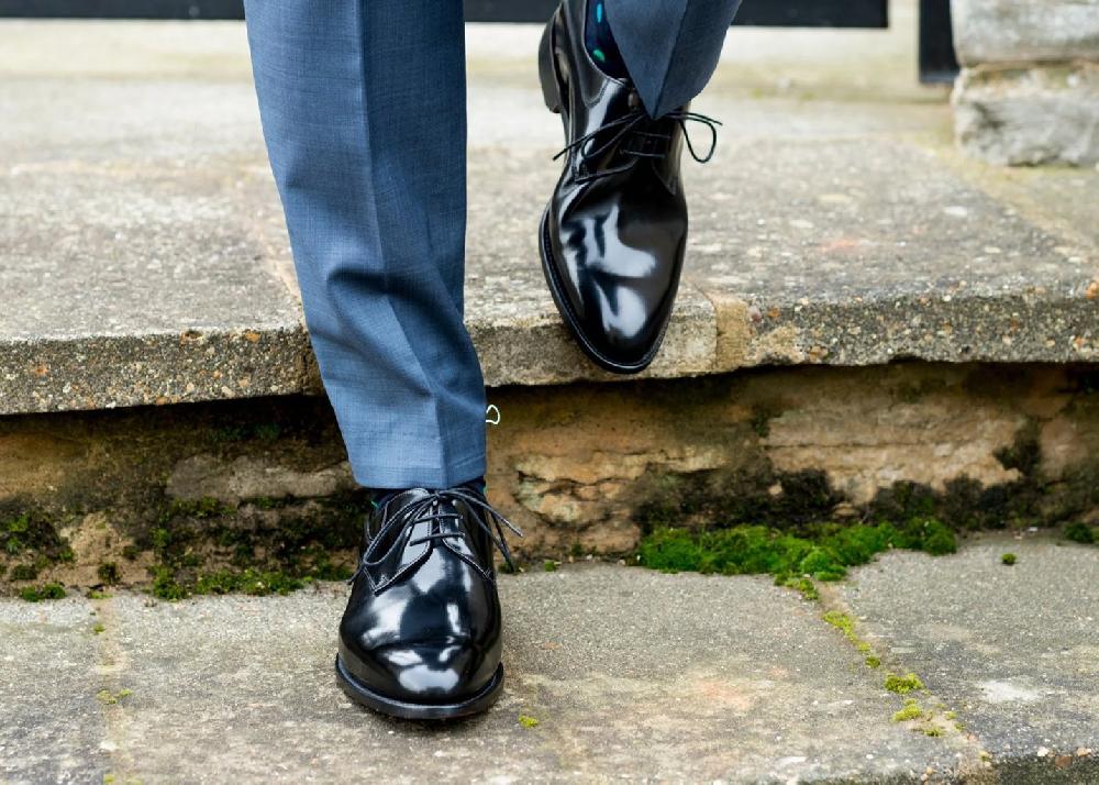 L'exception Derby Wickham Noir Barker Shoes