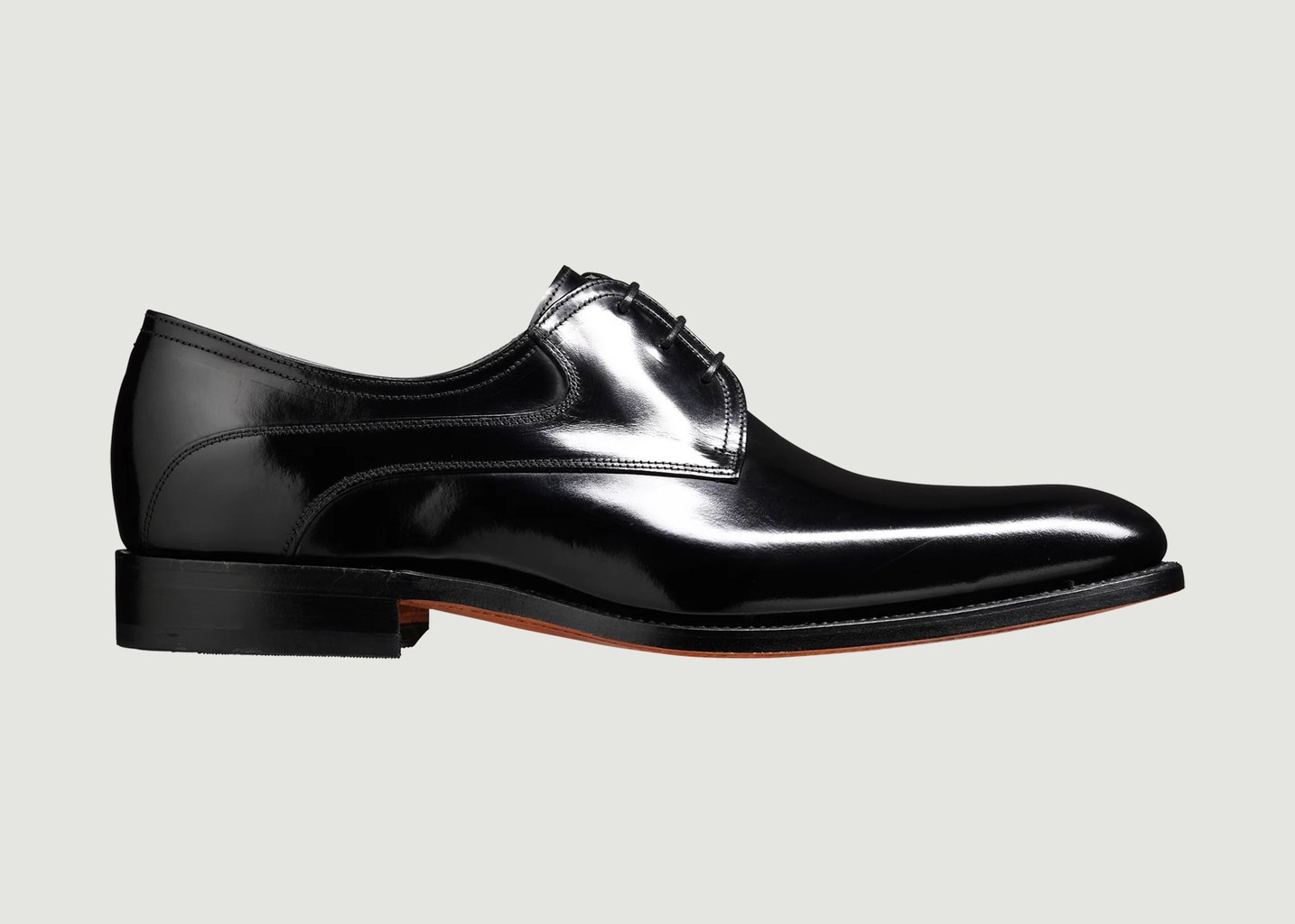 l'exception Derby Wickham Noir Barker Shoes