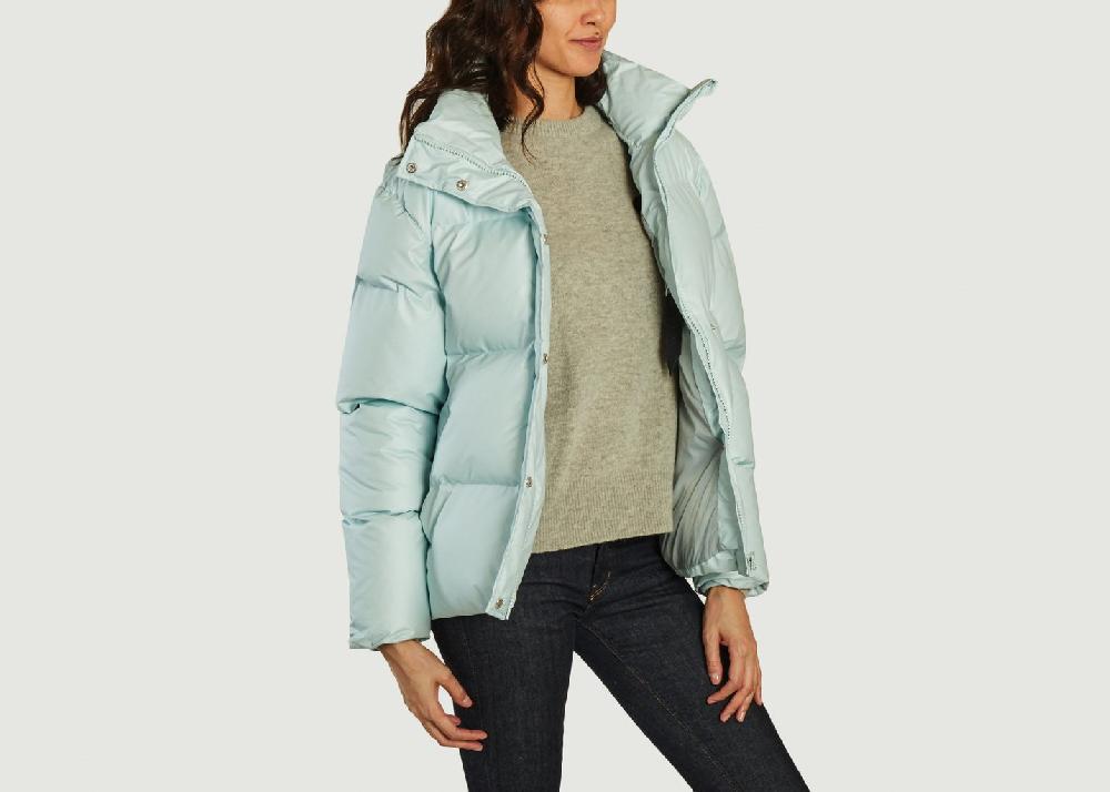L'exception Doudoune Courte Coupe Boxy Agate Rains
