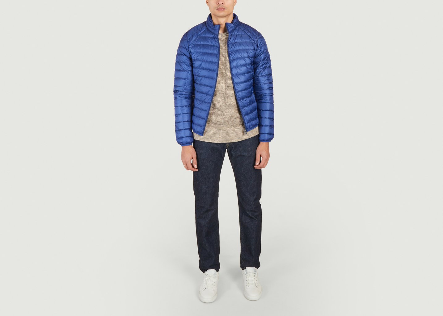 L'exception Doudoune Mat Bleu Marine JOTT