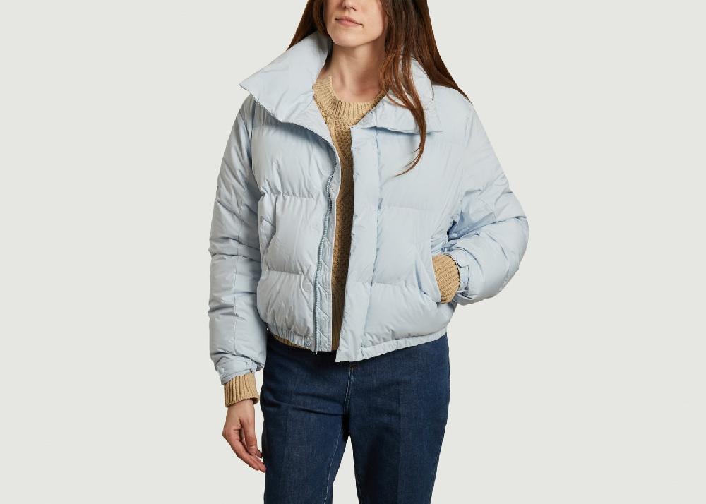 l'exception Doudoune Puffer Bleu Clair SHU