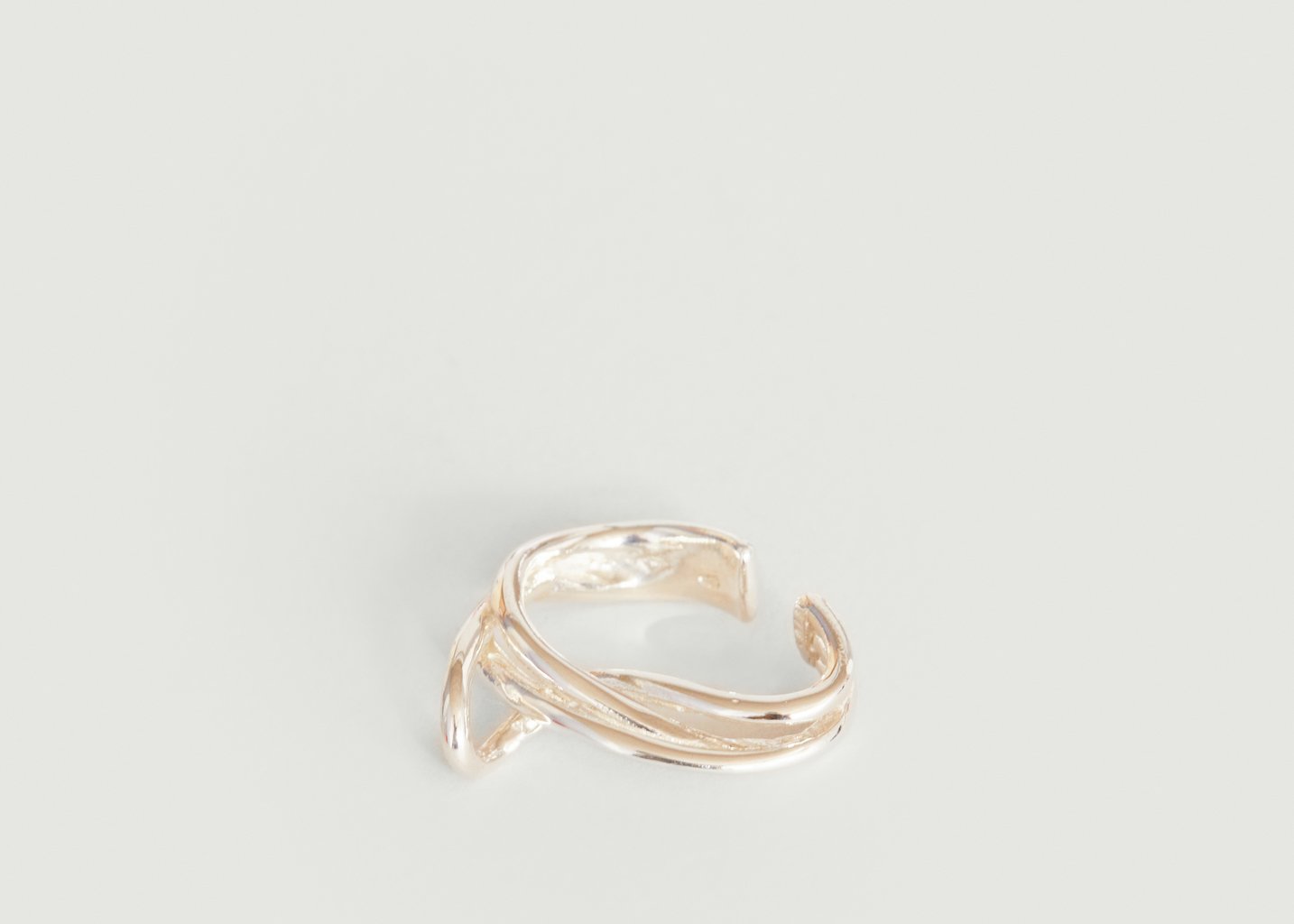 L'exception Earcuff En Argent Tangle Argent FARIS