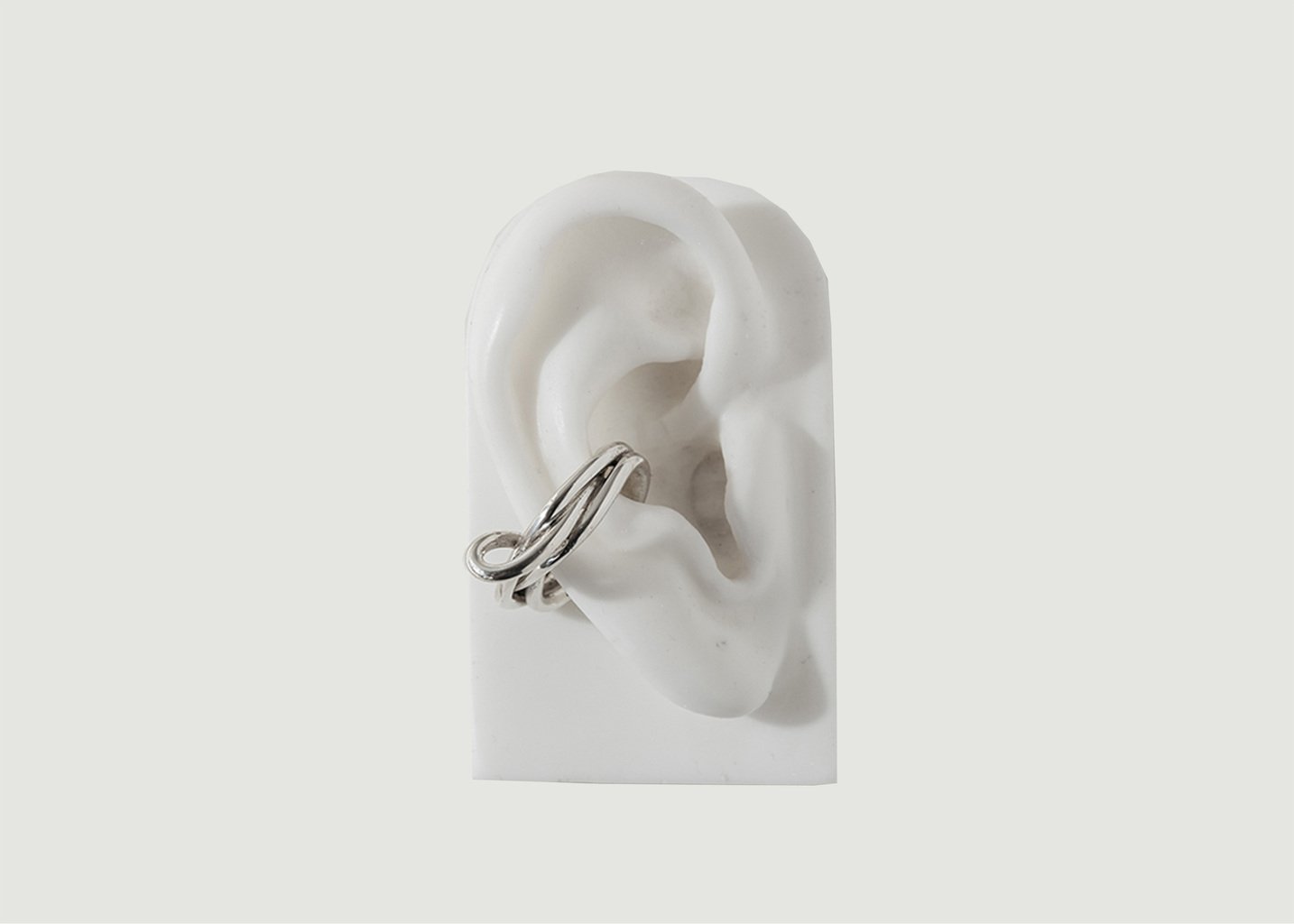 l'exception Earcuff en argent Tangle Argent FARIS