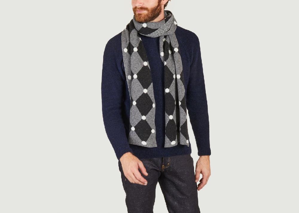 L'exception Echarpe Gaspard Intensia Acier Meesha