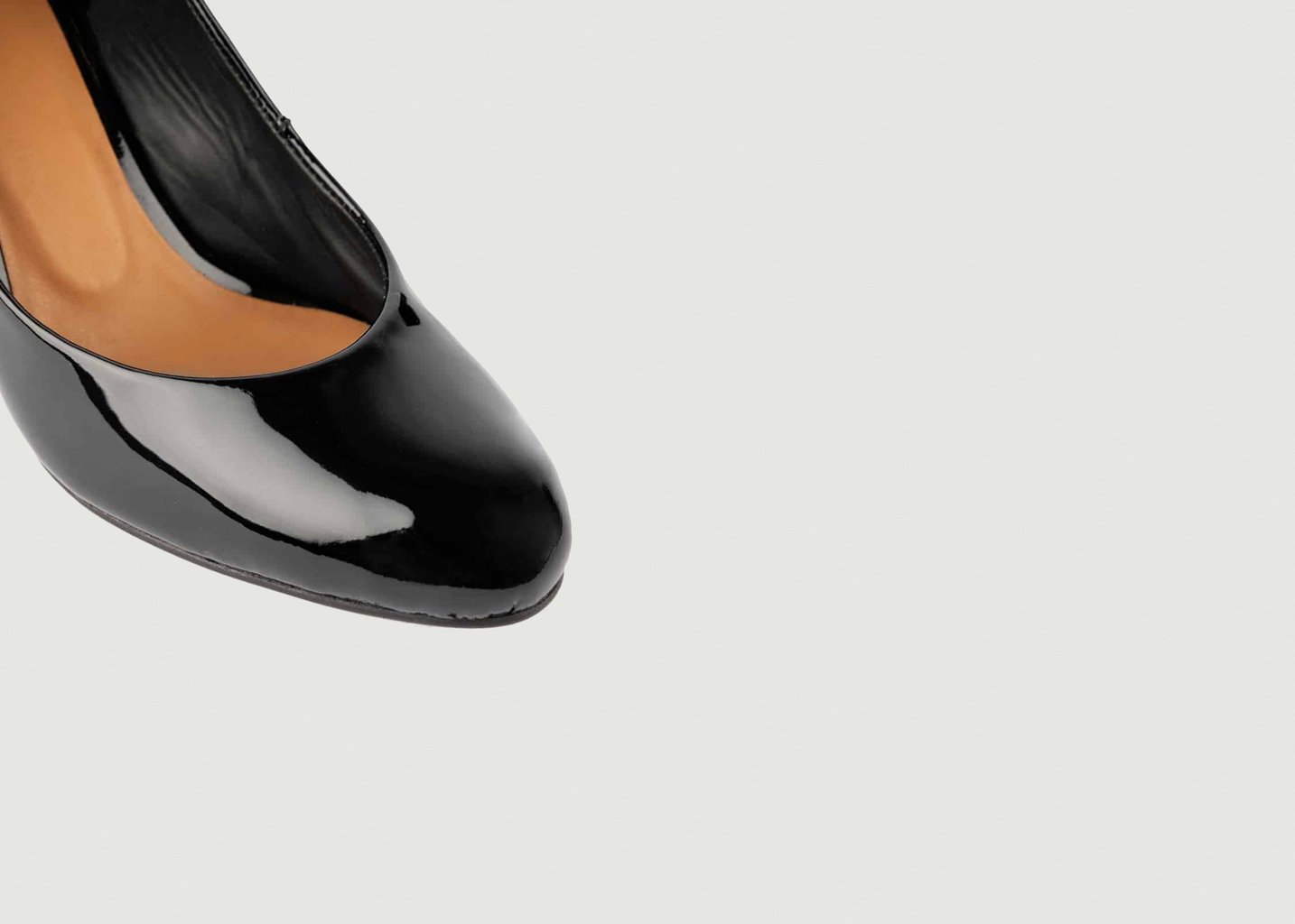 L'exception Escarpin Laurine Noir Maison Toufet
