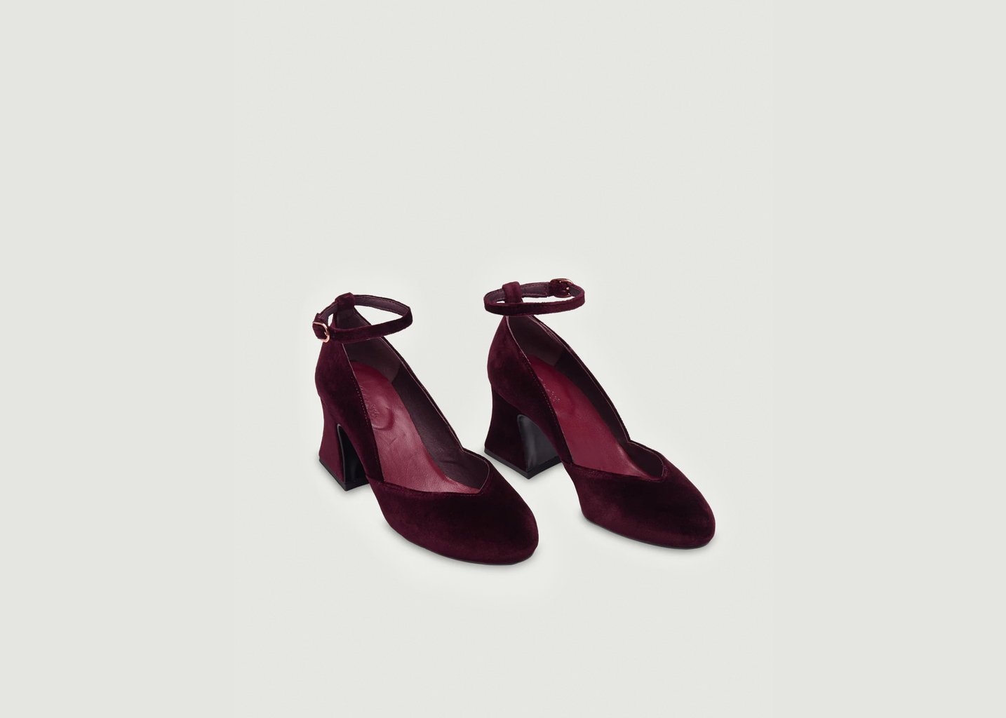 L'exception Escarpins D'Orsey Bordeaux Flabelus