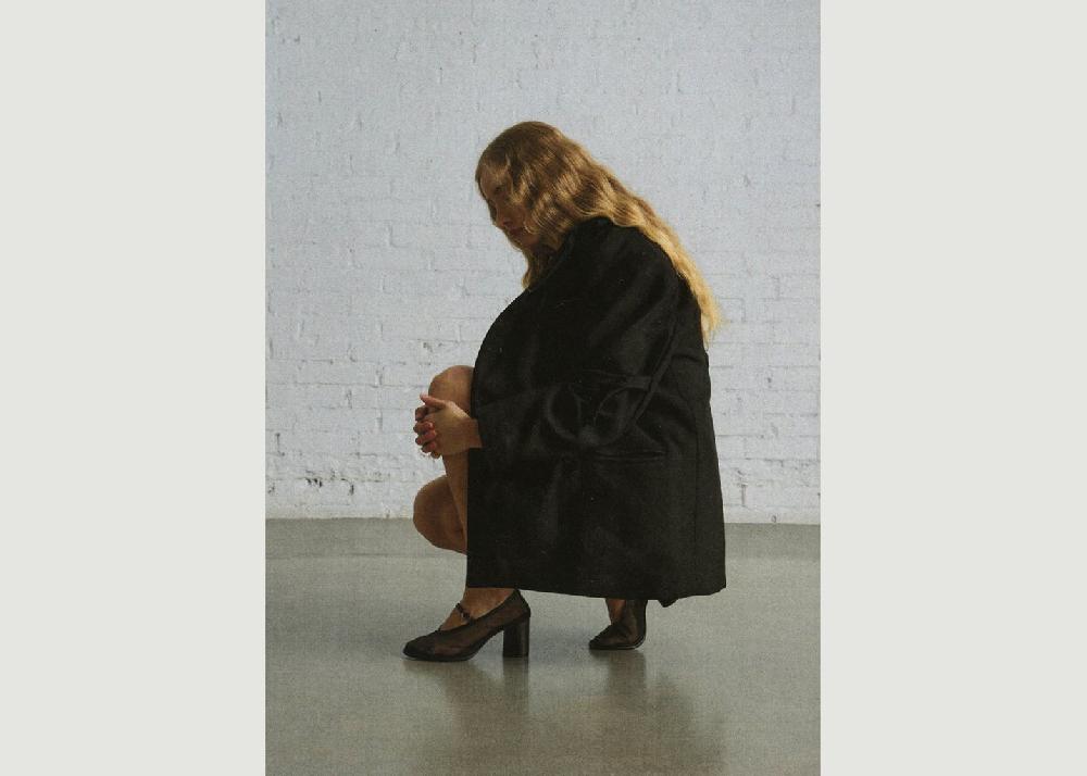 L'exception Escarpins Esha En Maille Noir Alohas