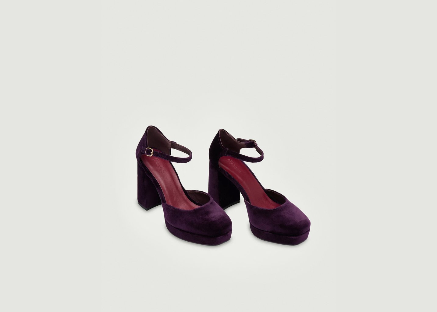 L'exception Escarpins Flamento Violet Flabelus