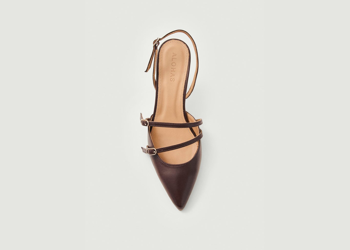L'exception Escarpins Joelle Marron Alohas